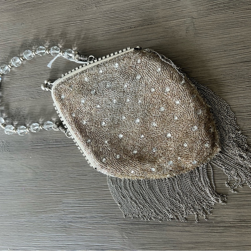 Vintage fringe purse